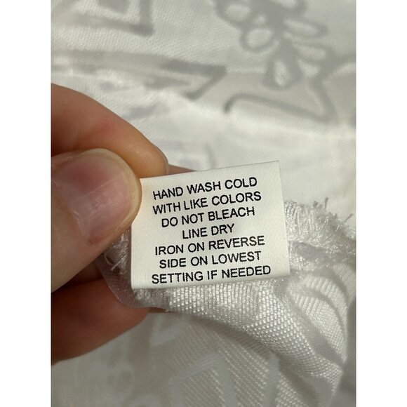 Choices Womens Sheer Button-Down Floral Print Blouse Size M Rayon Polyester Line - Picture 8 of 10